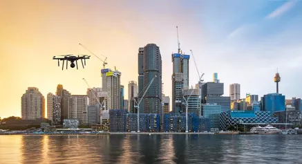 City surveillance-Nokia drone